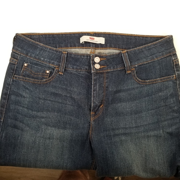 Levis 526 Women's Slender Boot Cut Jeans Size 12 S/C Very Good Condition - Picture 4 of 15